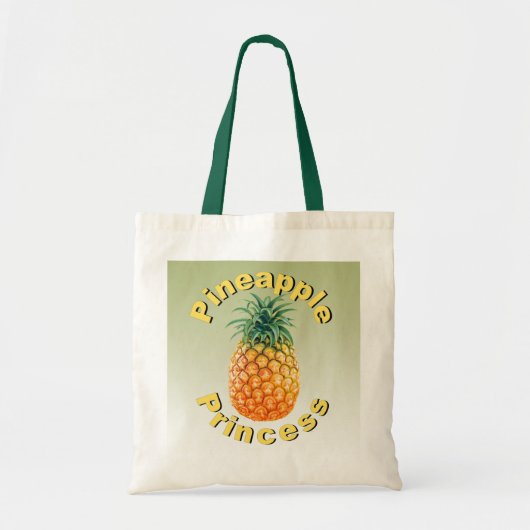 Pineapple Princess Tote Bag (Voorkant)