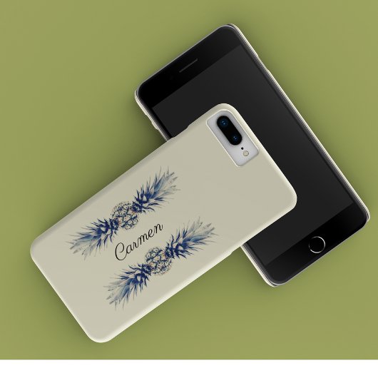 PineApple Retrolook Case-Mate iPhone Case