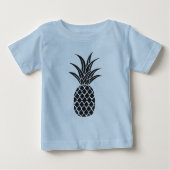 Pineapple Silhouette Peuter T-shirt (Voorkant)