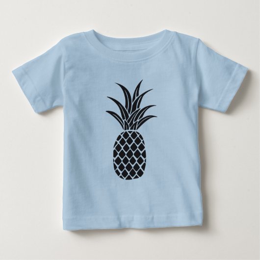 Pineapple Silhouette Peuter T-shirt (Voorkant)