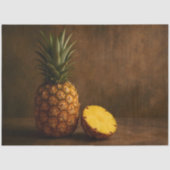 Pineapple & Slice Rustic Grunge Decoupage  Tissuepapier (Voorkant)