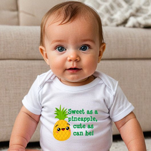 Pineapple Smile Baby Bodytje Romper