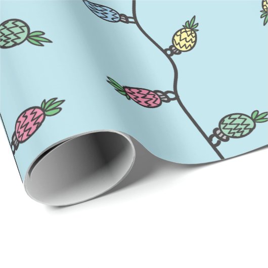 Pineapple String Lights LG Cadeaupapier (Rol Hoek)