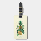 Pineapple Suite bij de Witte Lotus Bagagelabel (Voorkant verticaal)