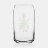 Pineapple Suite bij de Witte Lotus Blikvorm Glas (Achterkant)