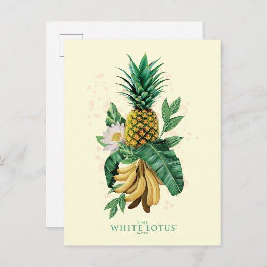 Pineapple Suite bij de Witte Lotus Briefkaart (Voorkant / Achterkant)