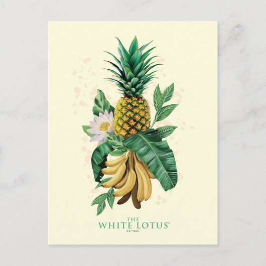 Pineapple Suite bij de Witte Lotus Briefkaart (Voorkant)