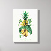 Pineapple Suite bij de Witte Lotus Canvas Afdruk (Voorkant)