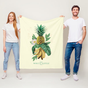 Pineapple Suite bij de Witte Lotus Fleece Deken