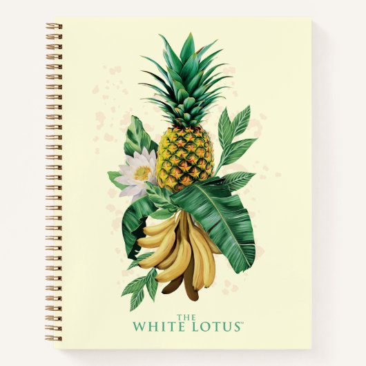 Pineapple Suite bij de Witte Lotus Notitieboek (Voorkant)