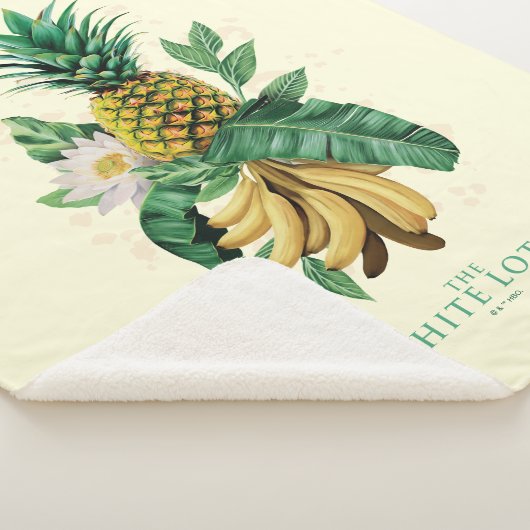 Pineapple Suite bij de Witte Lotus Sherpa Deken (3/4)
