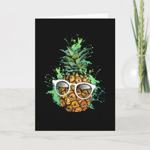 Pineapple Sunglasses Fruit Fruit Kaart
