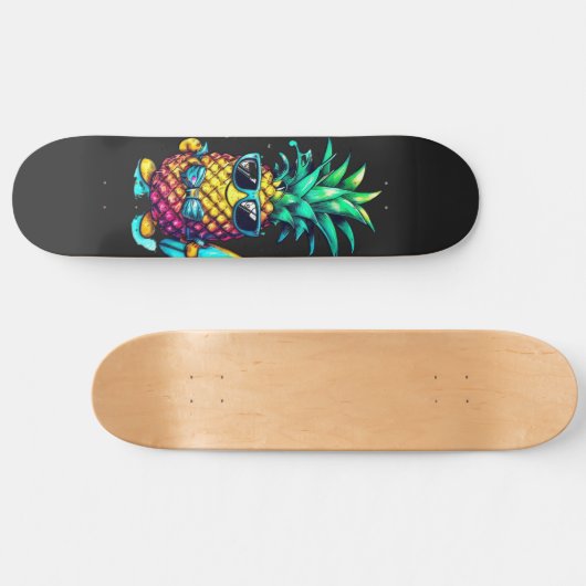 PINEAPPLE THE FRUIT OF FUN AND RELAXATION PERSOONLIJK SKATEBOARD (Horizontaal)