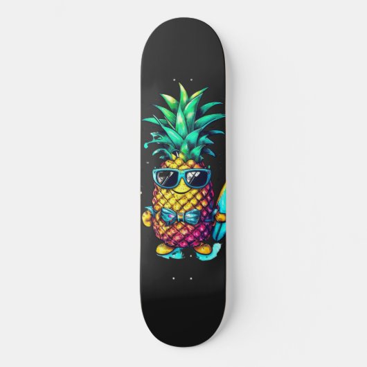 PINEAPPLE THE FRUIT OF FUN AND RELAXATION PERSOONLIJK SKATEBOARD (Voorkant)