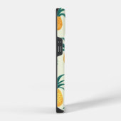 Pineapple & Tree Pattern Design iPhone14 hoesjes iPhone Hoesje (Rechterkant)