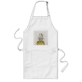 Pineapple Tropical Mrs Bride Lang Schort