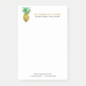 PineApple tropisch ontwerp Post-it® Notes (Voorkant)