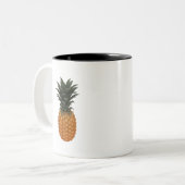 Pineapple Tweekleurige Koffiemok (Voorkant links)