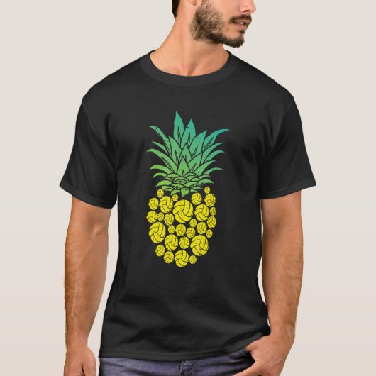 Pineapple Volleyball     Fruit Beach Hawaii Hawaii T-shirt (Voorkant)