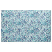 PINEAPPLE WAVE Blue Painterly Waterverf Stof (Yard (91,4 cm))
