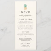  Pineapple Wedding Menu (Voorkant)