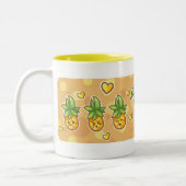 PineappleChibi Tweekleurige Koffiemok (Links)