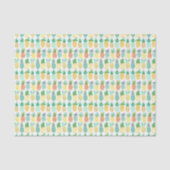 Pineapples Summer Tropical Tropics | Weefselpapier Tissuepapier (Voorkant)