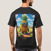 Pineblox - PineCraft Serie - Pineapple Empire T-shirt (Achterkant)
