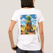 Pineblox - PineCraft Serie - Pineapple Empire T-shirt (Achterkant)