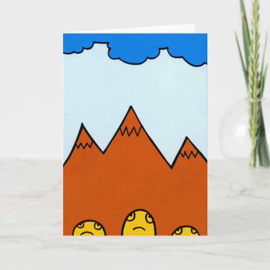 PINECLONES wenskaart Kaart (Voorkant)