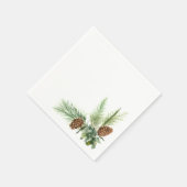 Pinecone 4.75x4.75 Cocktail Servet (Hoek)