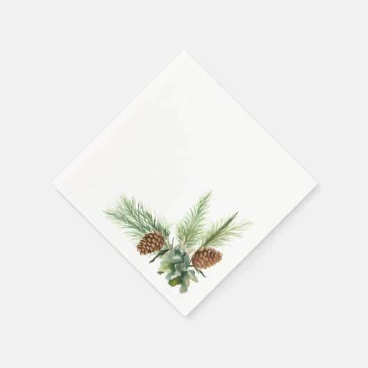 Pinecone 4.75x4.75 Cocktail Servet (Hoek)