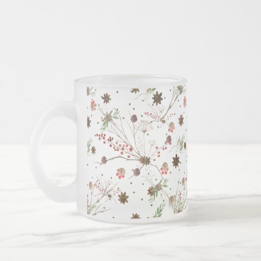 PINECONE AND BERRIES  MATGLAS KOFFIEMOK (Links)