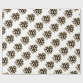 Pinecone Cadeaupapier (Vlak)