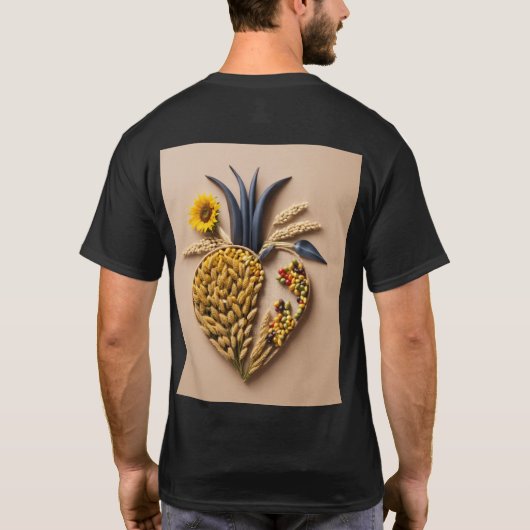 Pinecone Essence – Tijdloos ontwerp van de Natuur T-shirt (Achterkant)
