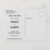 Pinecone Evergreen Red Berries Weddenschap Save Da Briefkaart (Achterkant)