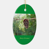 Pinecone Foto Keramisch Ornament (Rechts)