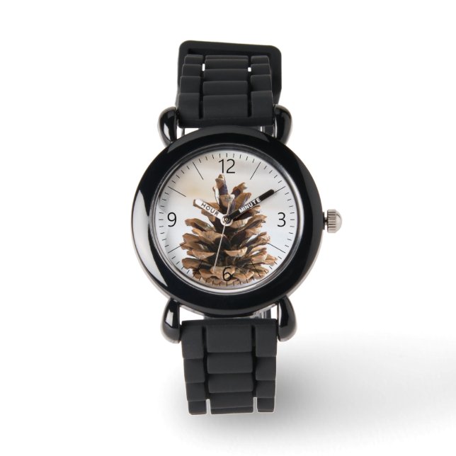Pinecone Horloge (Voorkant)