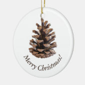 Pinecone Keramisch Ornament (Links)