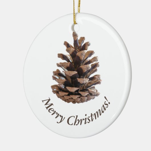 Pinecone Keramisch Ornament (Links)