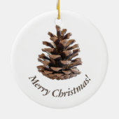 Pinecone Keramisch Ornament (Achterkant)