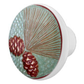 Pinecone keramische pull keramische knop (Rechts)