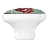 Pinecone keramische pull knop (Zijkant)
