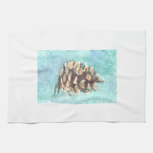 Pinecone Kitchen Dish Towel Theedoek (Horizontaal)