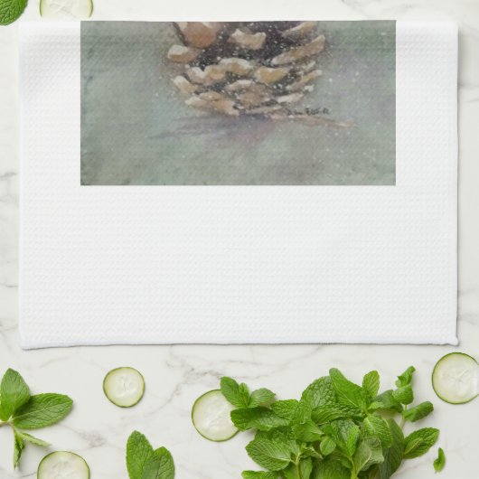 Pinecone Kitchen Dish Towel Theedoek (Gevouwen)