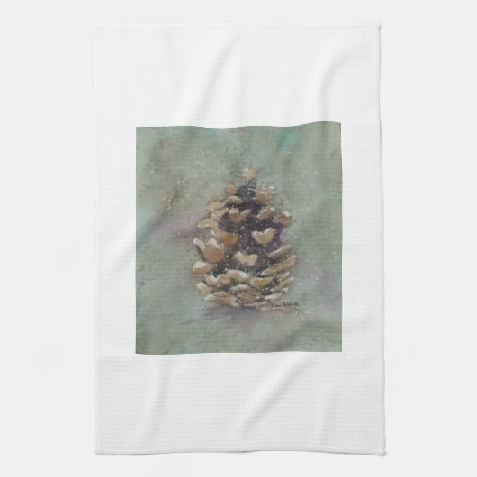 Pinecone Kitchen Dish Towel Theedoek (Verticaal)