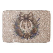 Pinecone Krans Bad Mat (Voorkant)