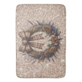 Pinecone Krans Bad Mat (Voorkant Verticaal)