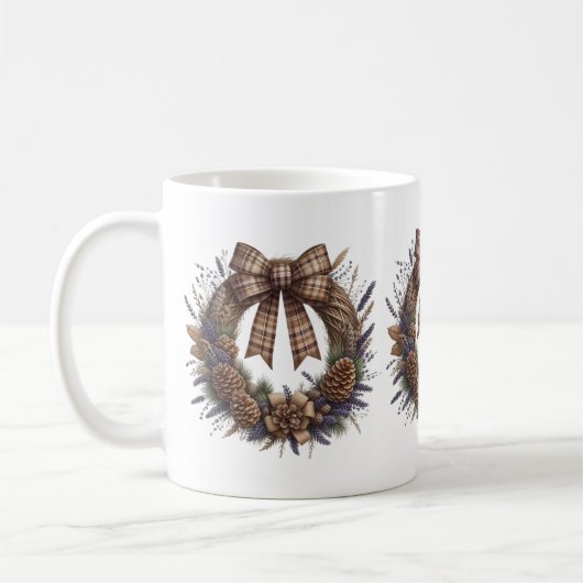 Pinecone krans Mok (Links)