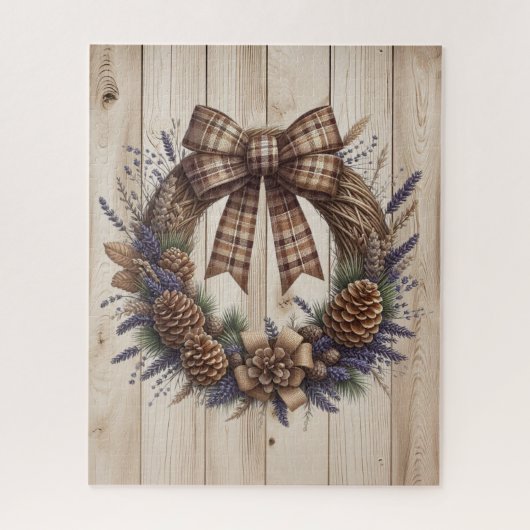 Pinecone krans puzzel (Verticaal)